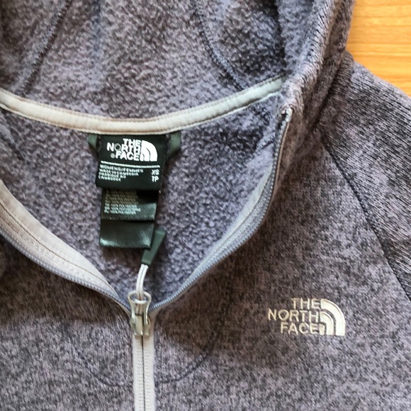 North Face Fleece Hoodie - Picture 2 of 3